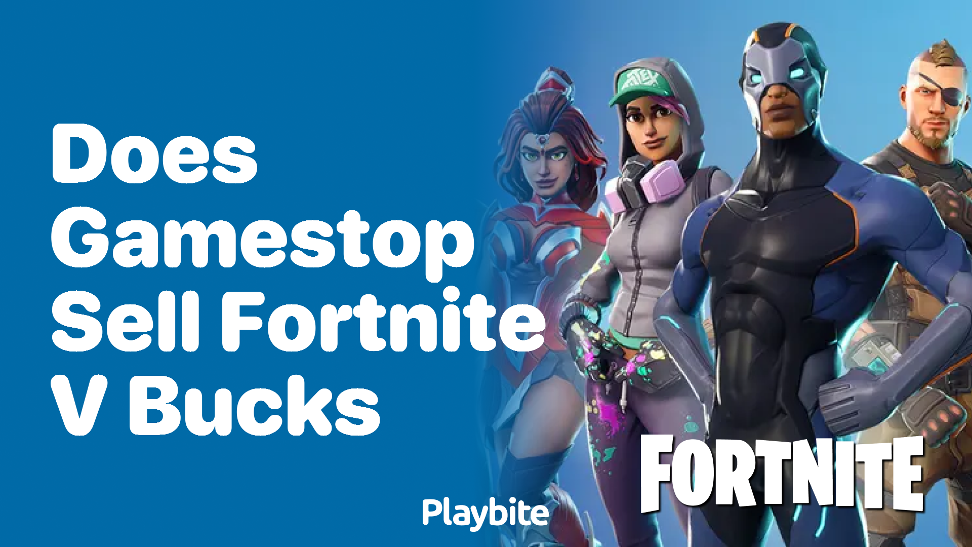 Does GameStop Sell Fortnite V-Bucks? Find Out Here!