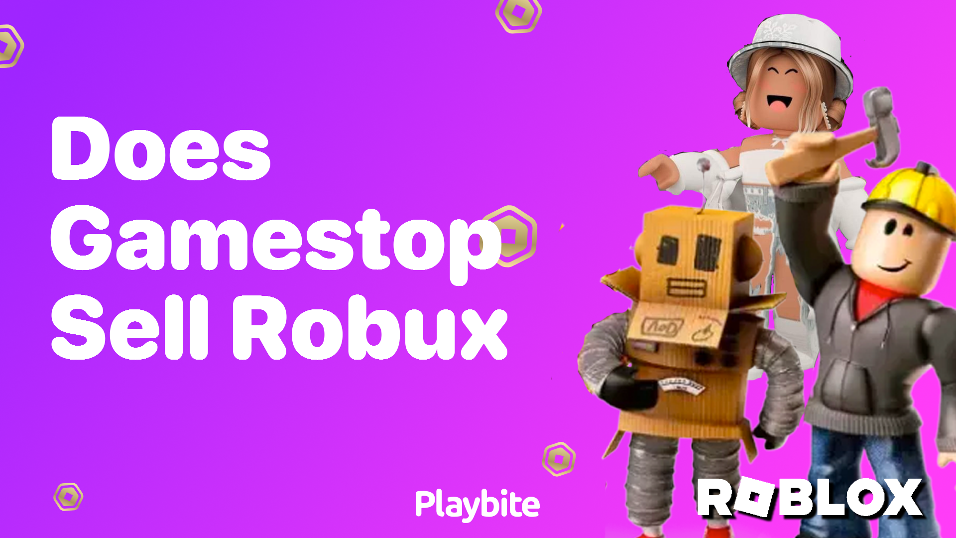 Does GameStop Sell Robux for Roblox Fans?