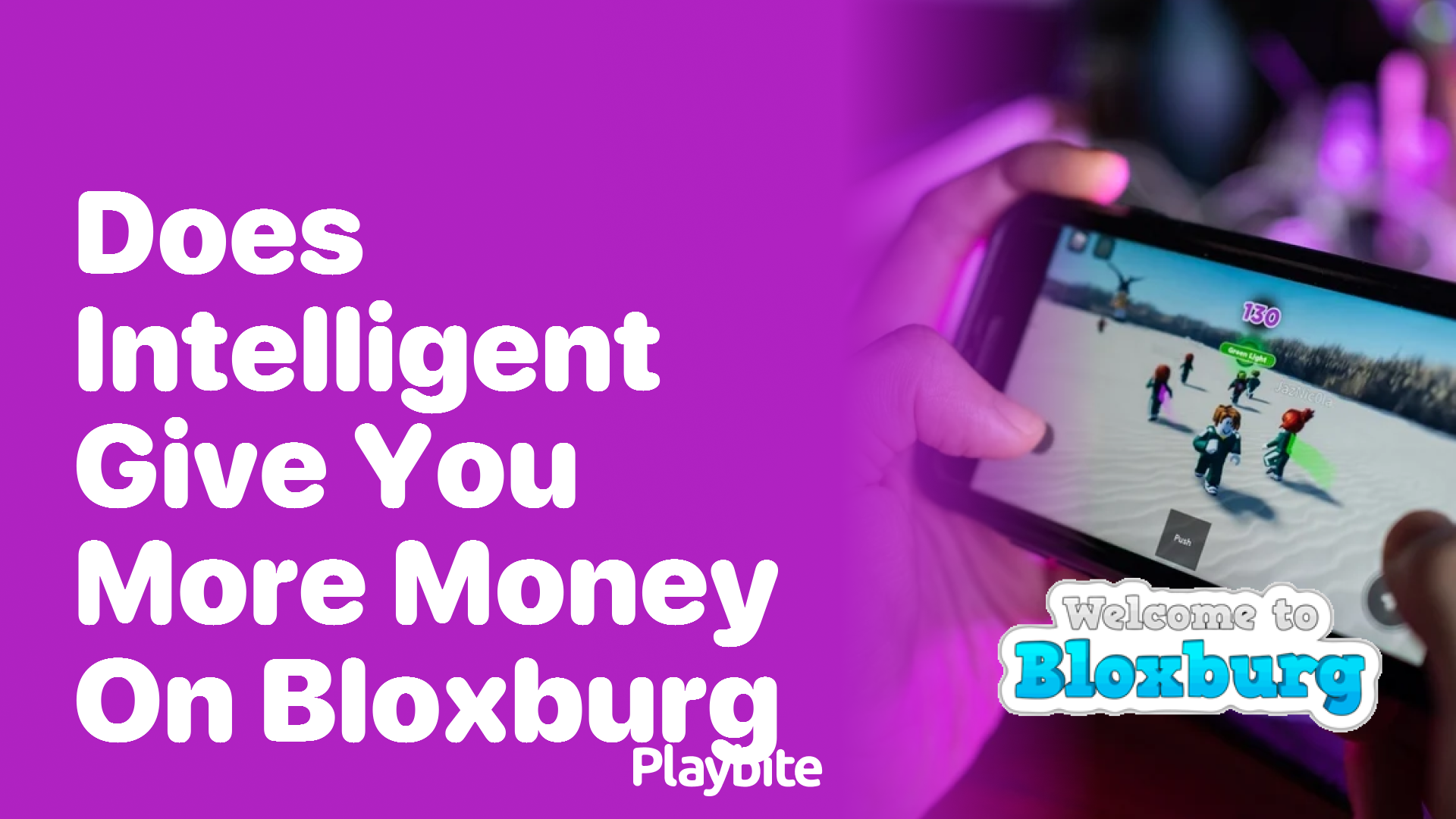 Does Intelligence Give You More Money in Bloxburg?