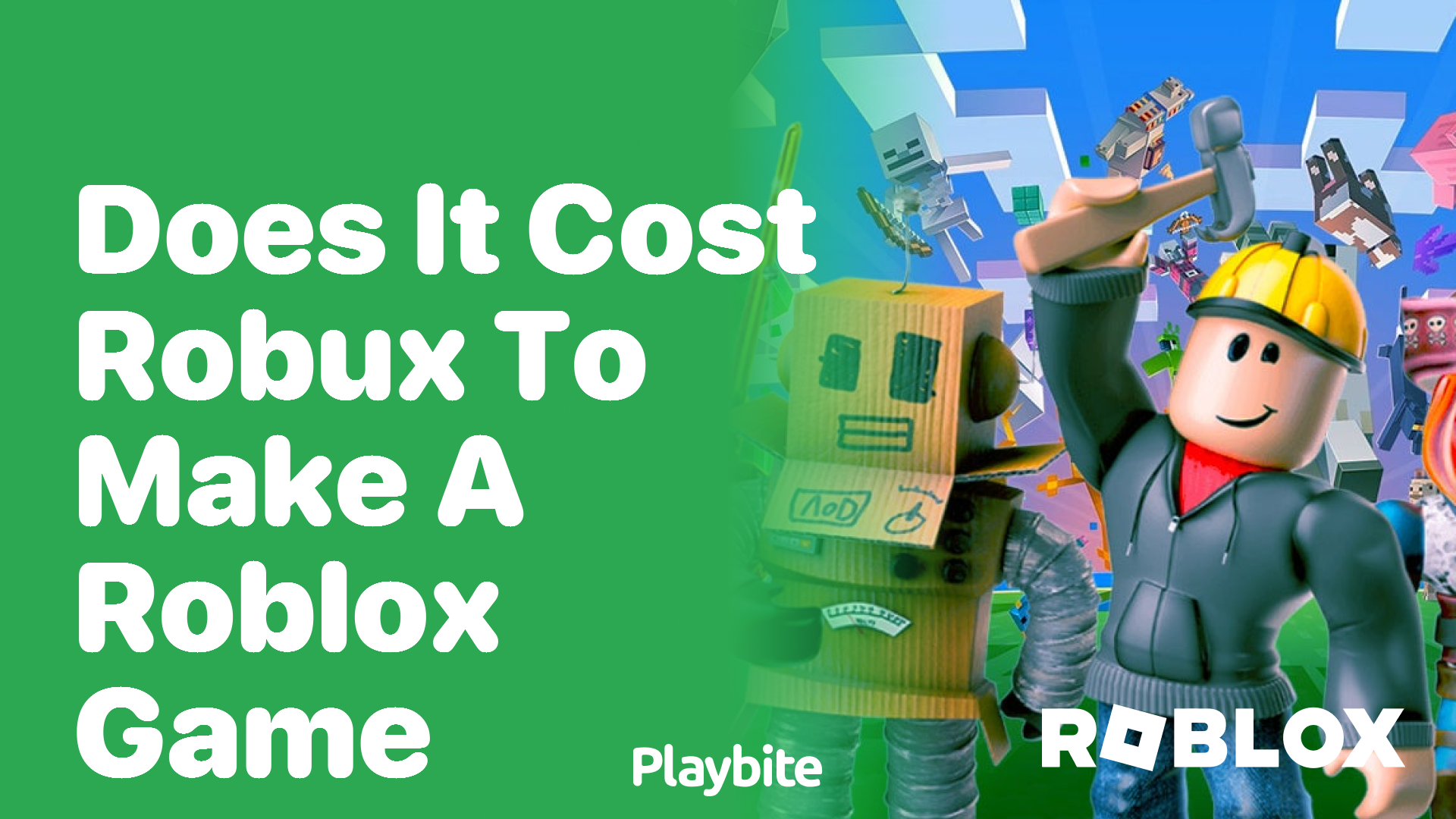 Does It Cost Robux to Make a Roblox Game?