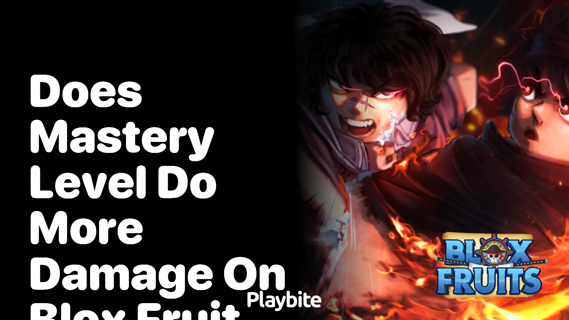 Does Mastery Level Do More Damage in Blox Fruit?