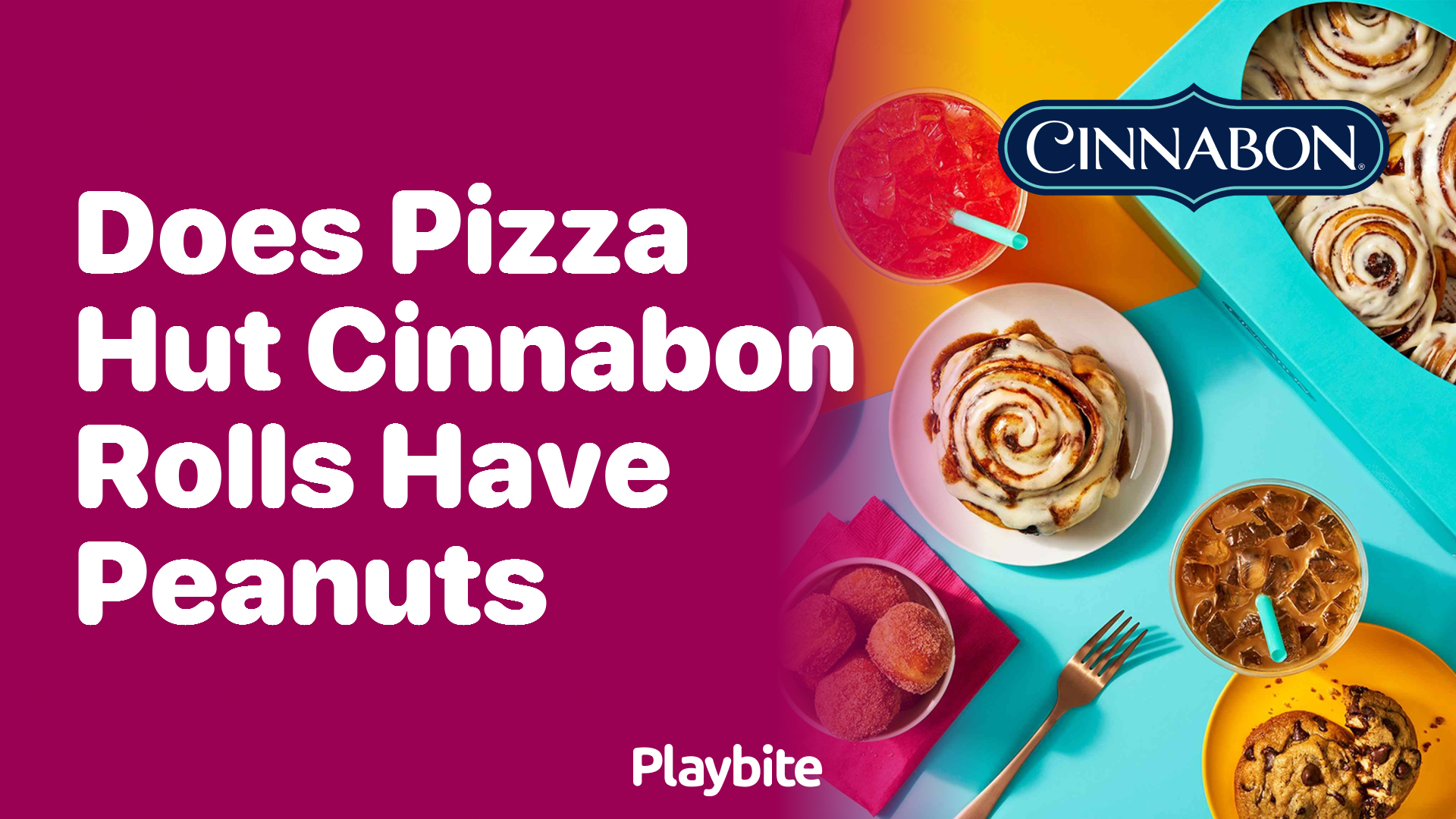 Does Pizza Hut Cinnabon Rolls Have Peanuts?