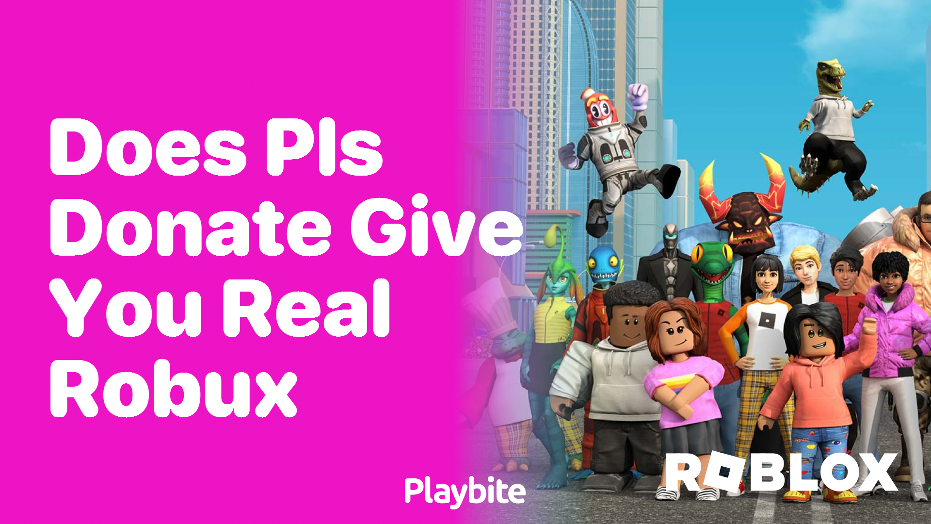 Does Pls Donate Give You Real Robux?