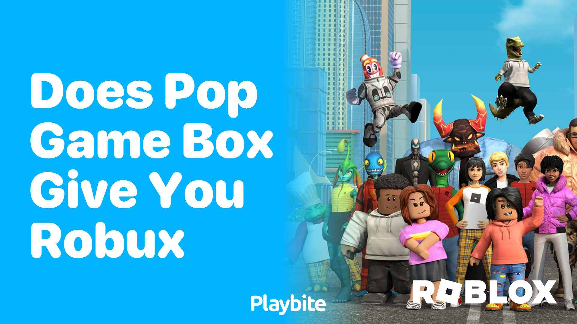 Does Pop Game Box Give You Robux?