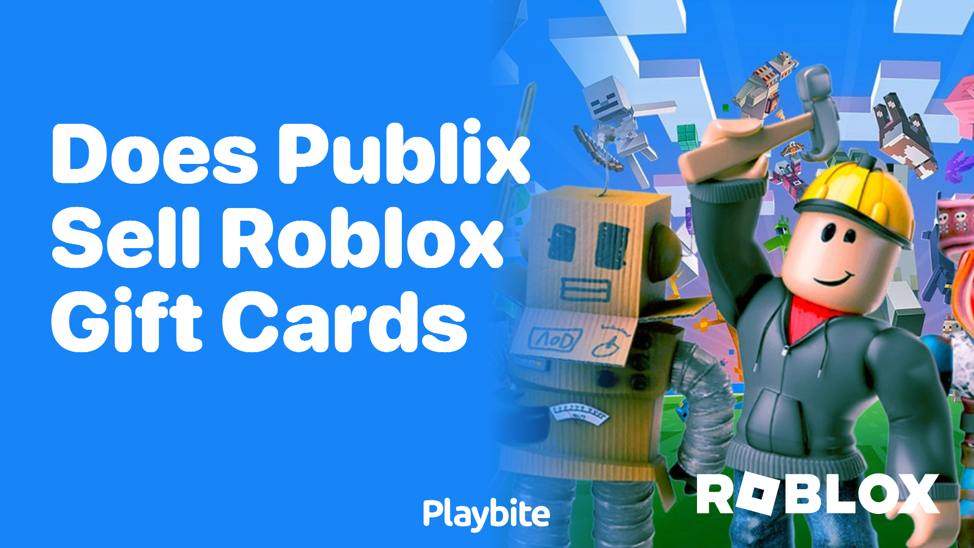 Does Publix Sell Roblox Gift Cards?