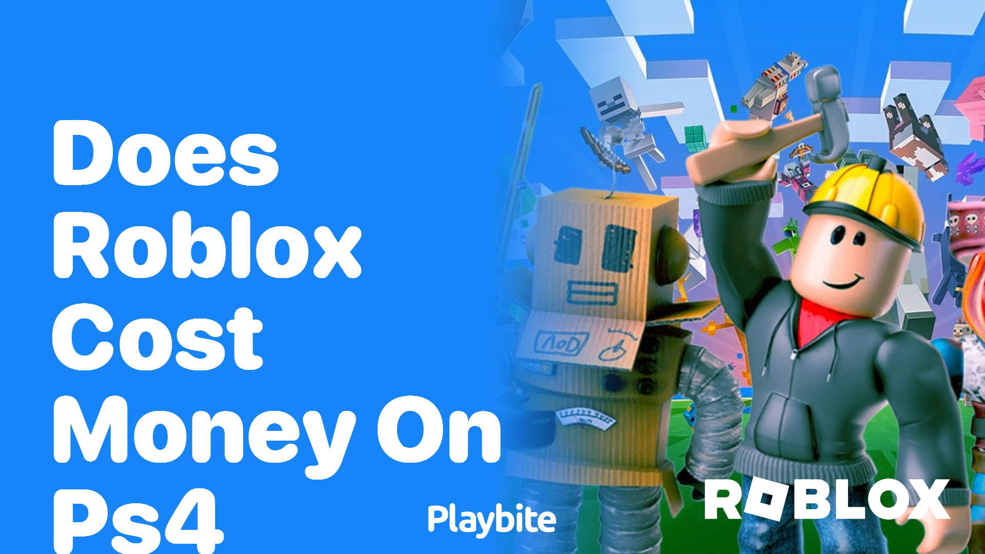 Does Roblox Cost Money on PS4?