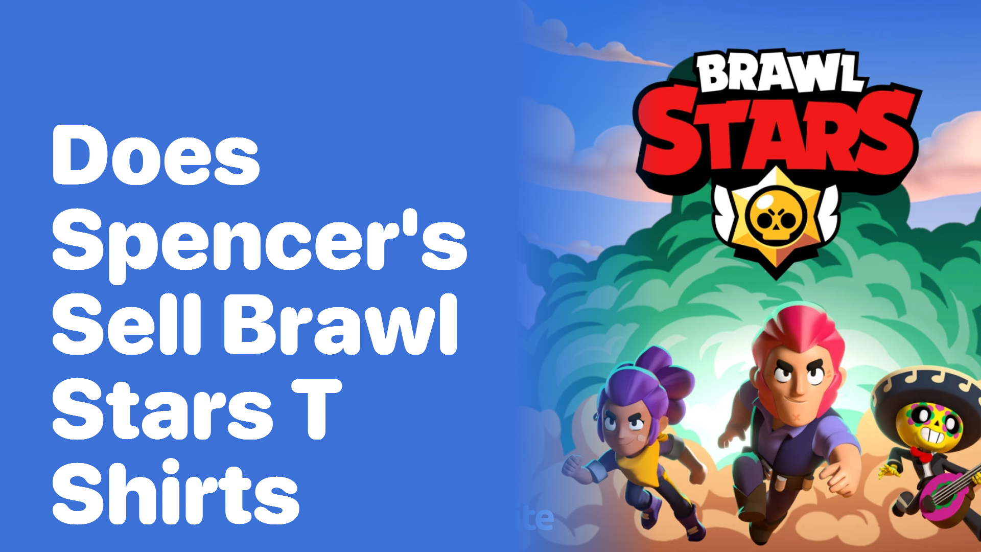 Does Spencer’s Sell Brawl Stars T-Shirts?