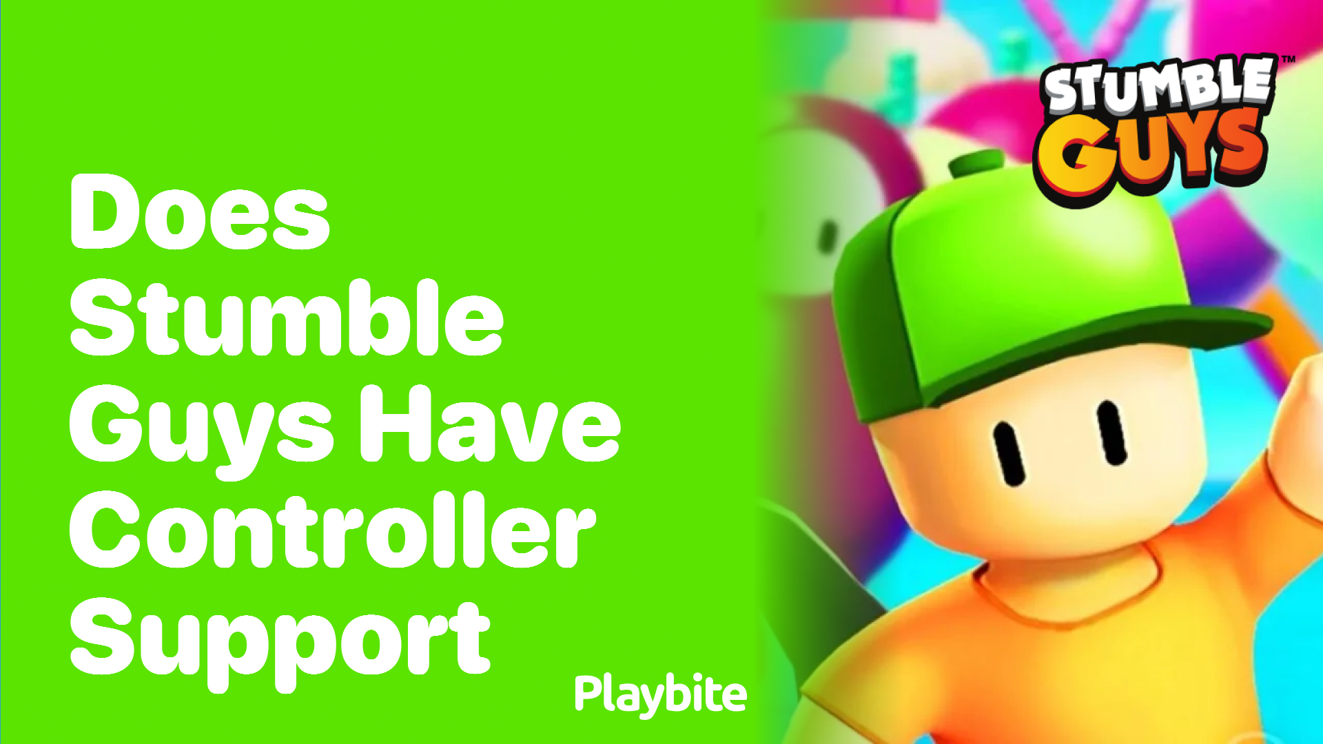 Does Stumble Guys Have Controller Support?