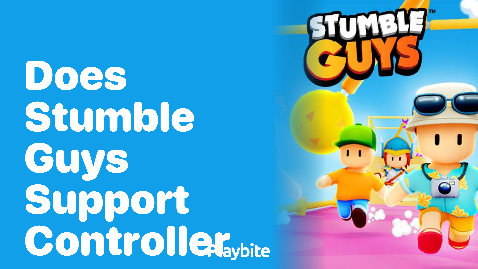 Does Stumble Guys Support Controller Use?