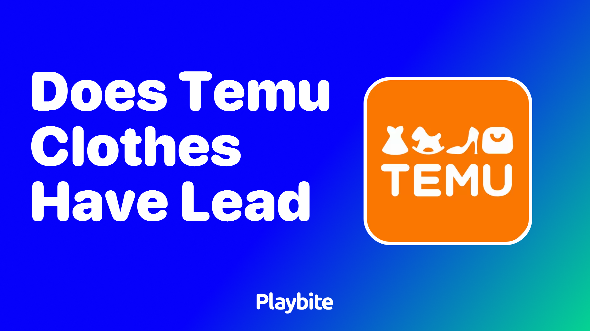 Does Temu Clothes Contain Lead? Unwrapping the Truth