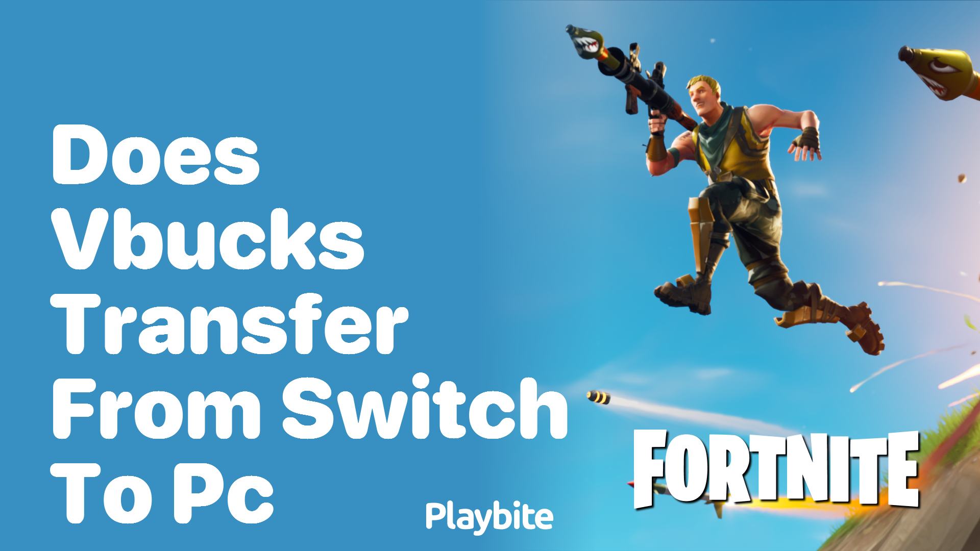 Does V-Bucks Transfer from Switch to PC?