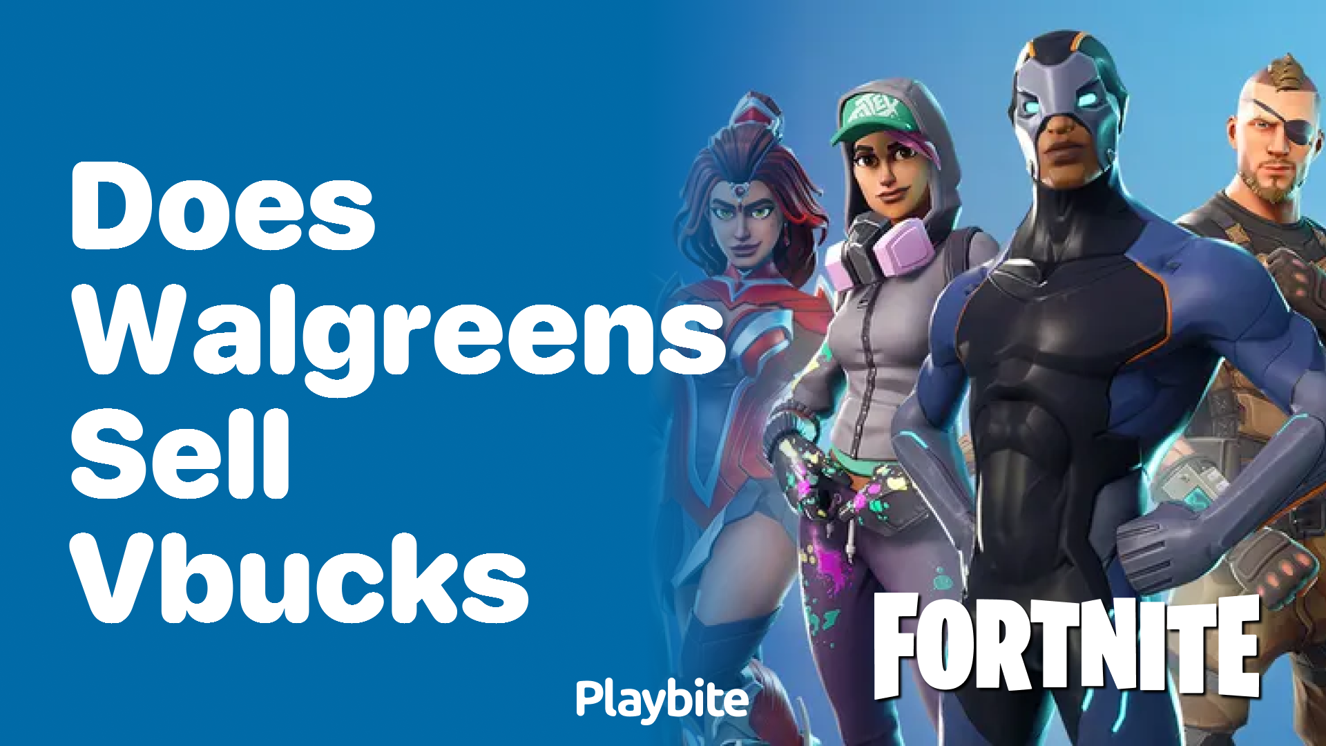 Does Walgreens Sell V-Bucks for Fortnite Fans?