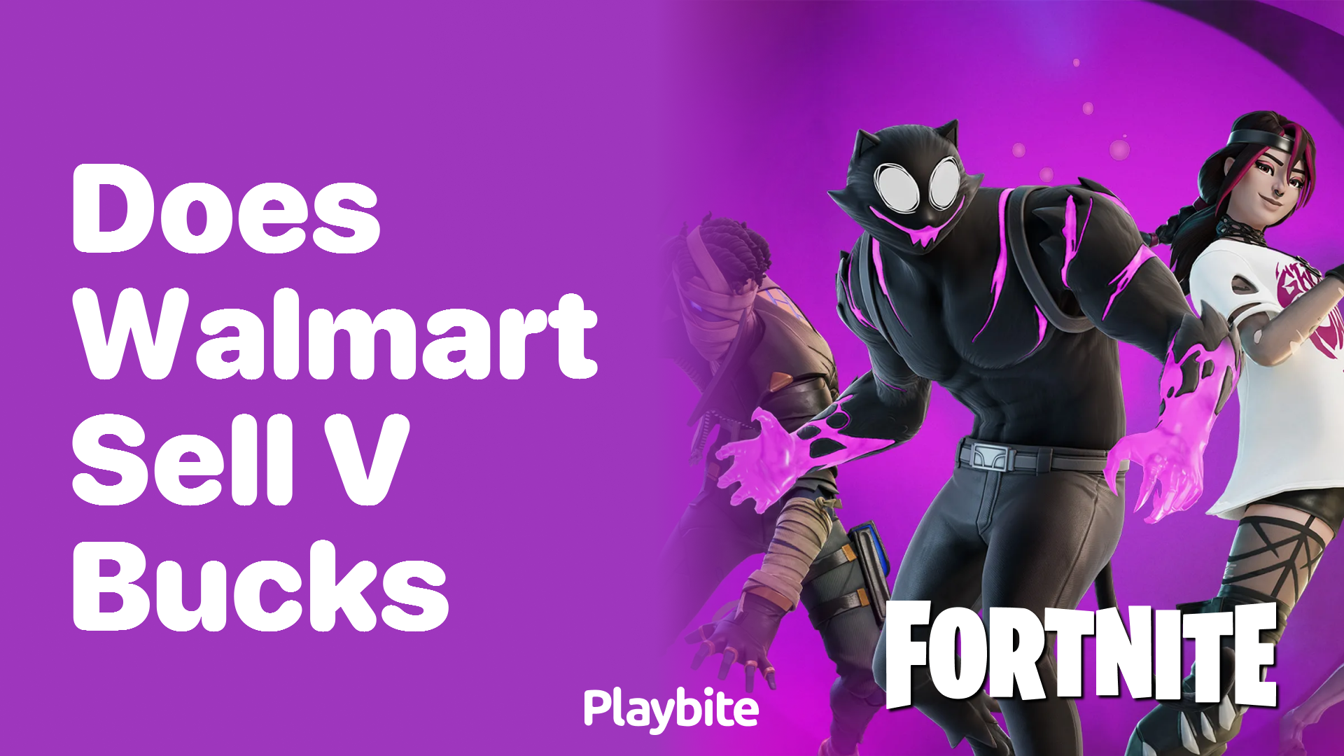 Does Walmart Sell V-Bucks for Fortnite Players?