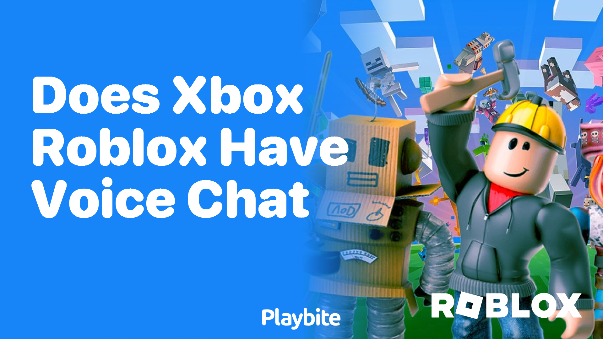 Does Xbox Roblox have voice chat?