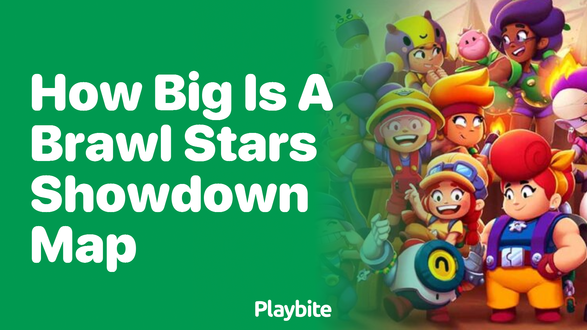 How Big Is a Brawl Stars Showdown Map?