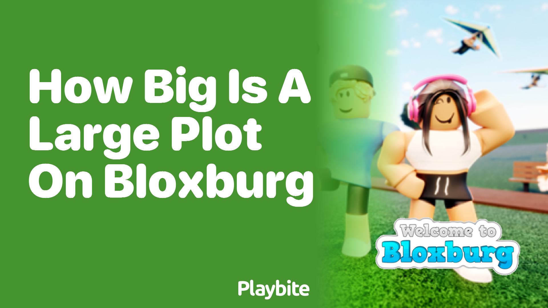 How Big is a Large Plot on Bloxburg?