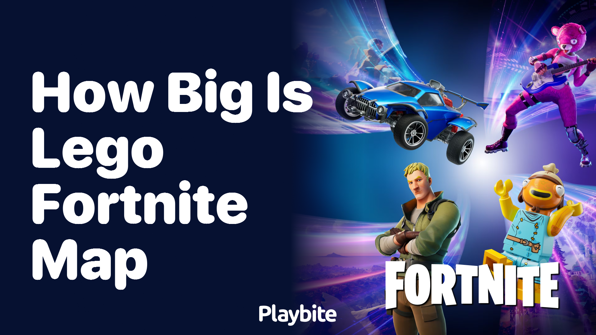 How Big is the Lego Fortnite Map?
