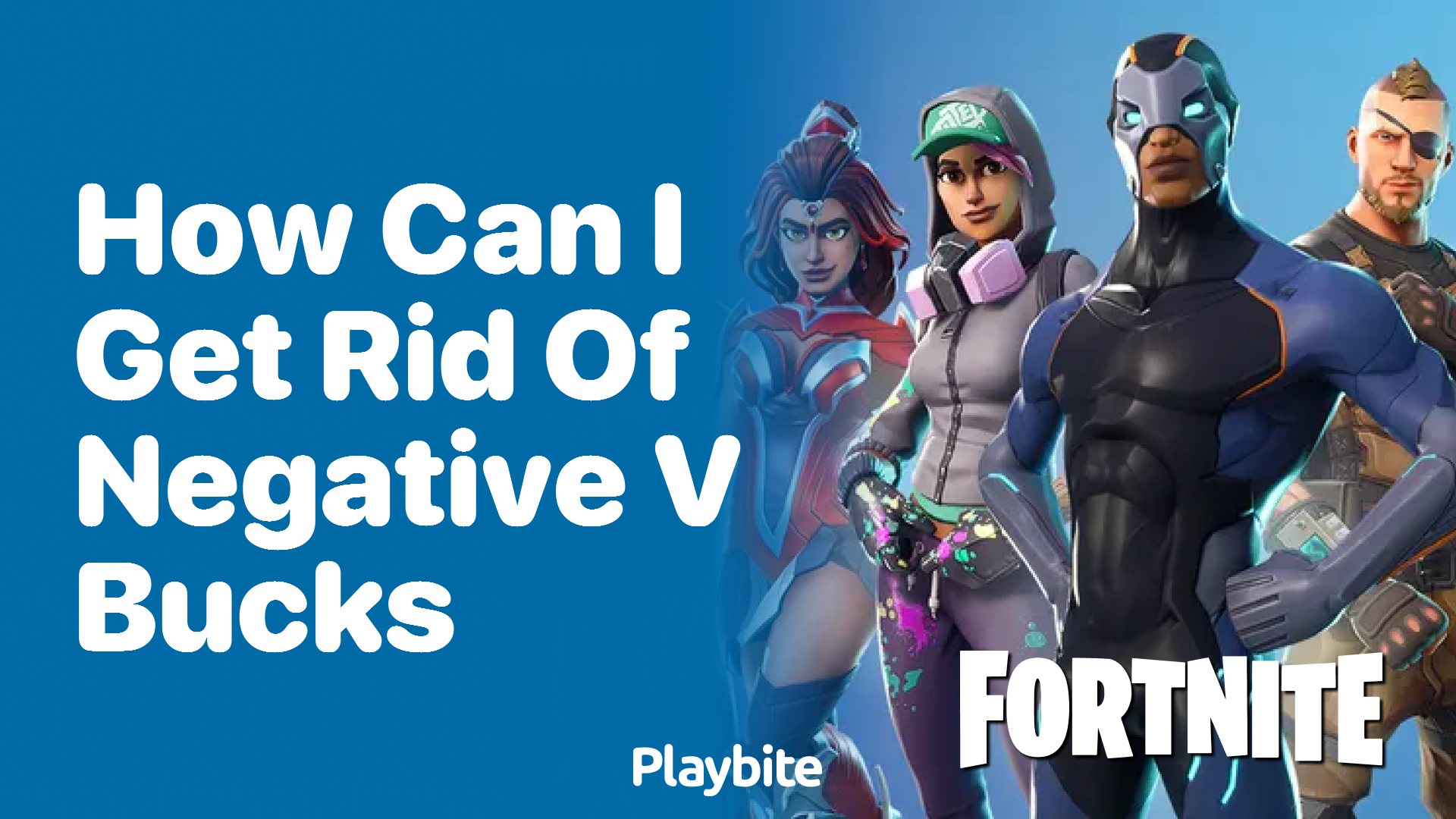 How Can I Get Rid of Negative V-Bucks?