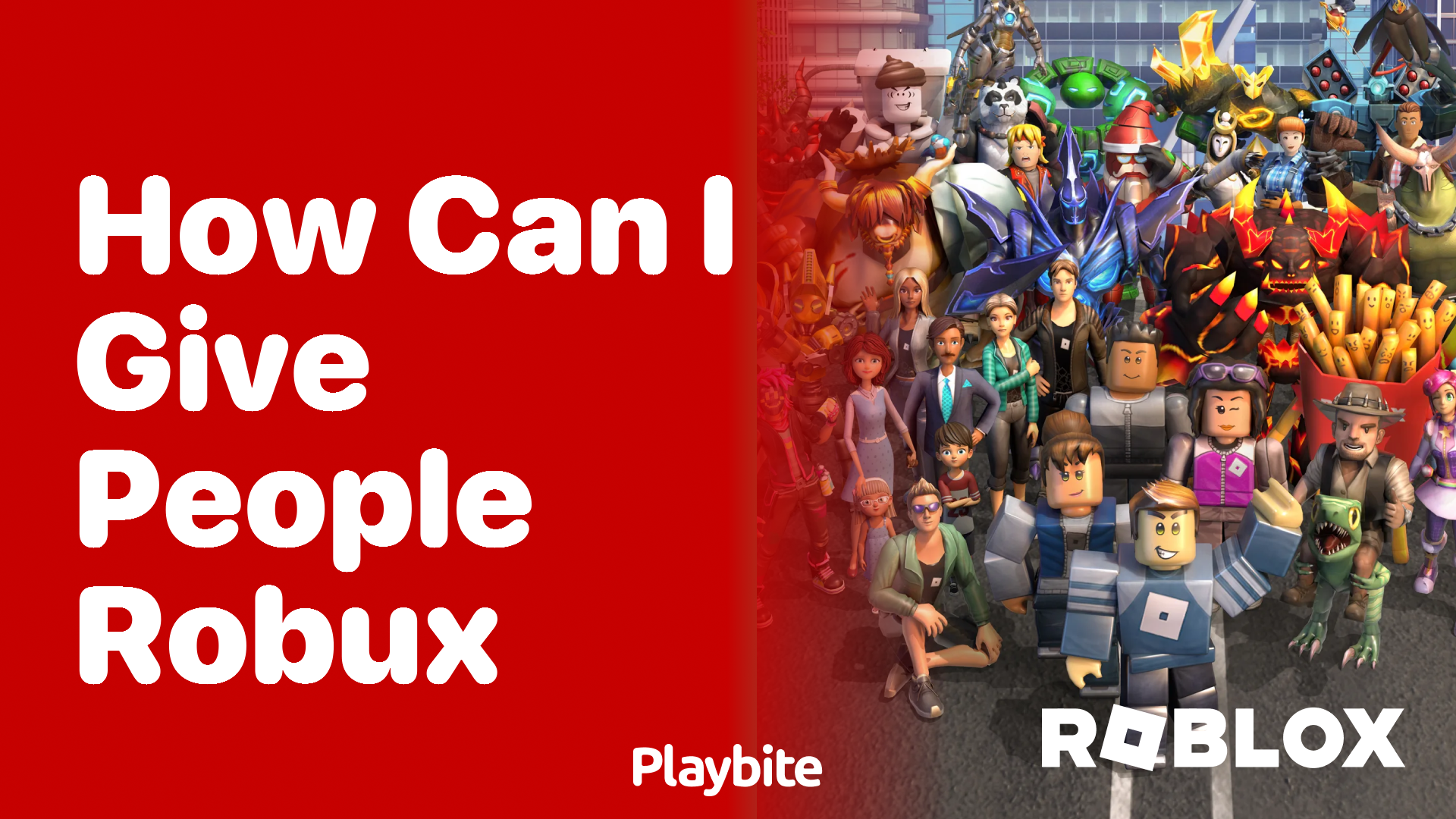 How Can I Give People Robux?
