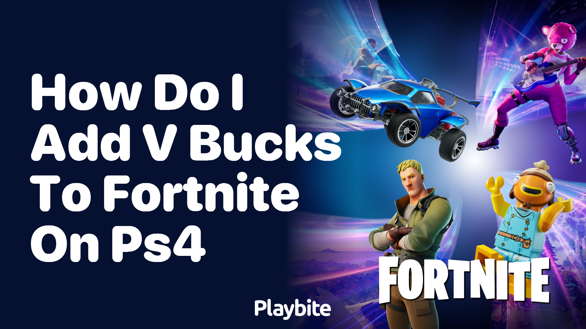 How to Add V-Bucks to Fortnite on PS4