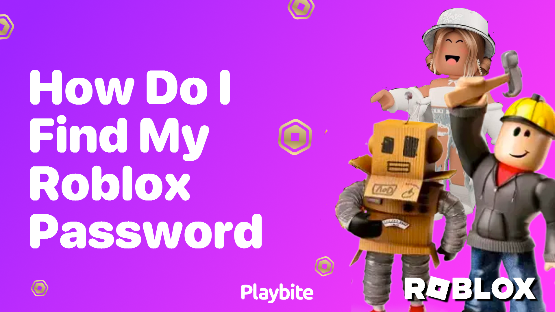 How Do I Find My Roblox Password?