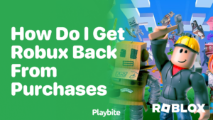 How Do I Get Robux Back From Purchases