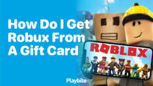 How Do I Get Robux From A Gift Card