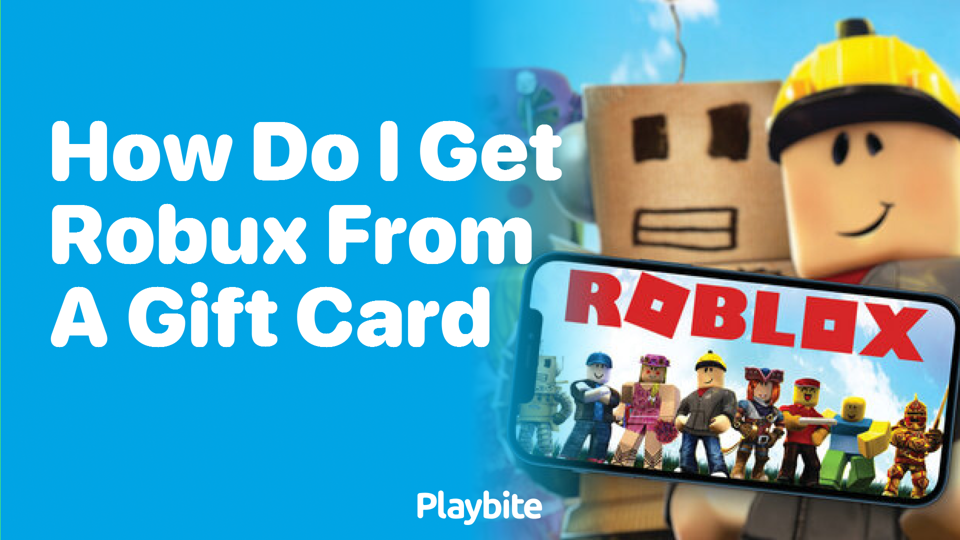 How do I get Robux from a gift card?