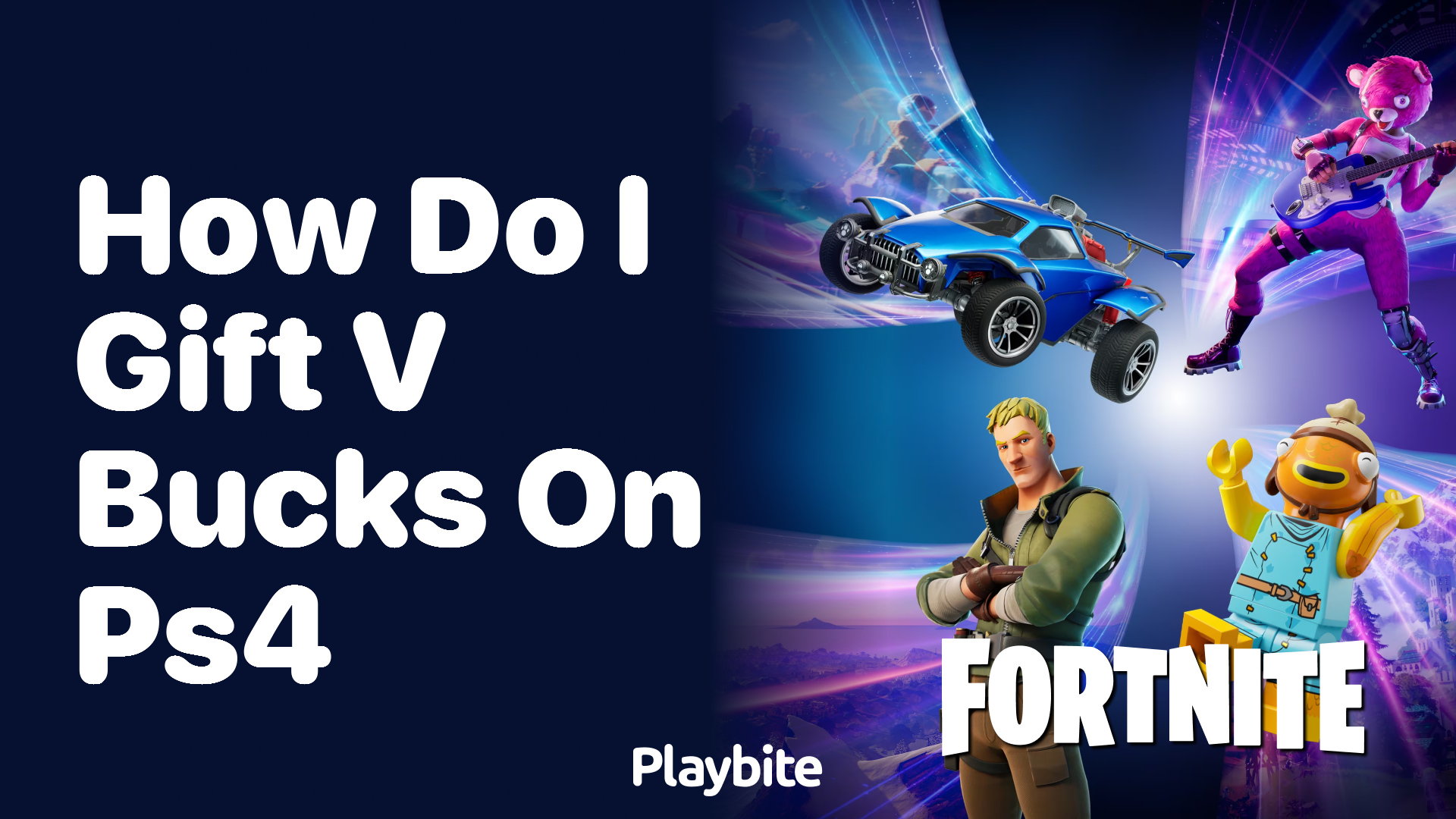 How Do I Gift V-Bucks on PS4?