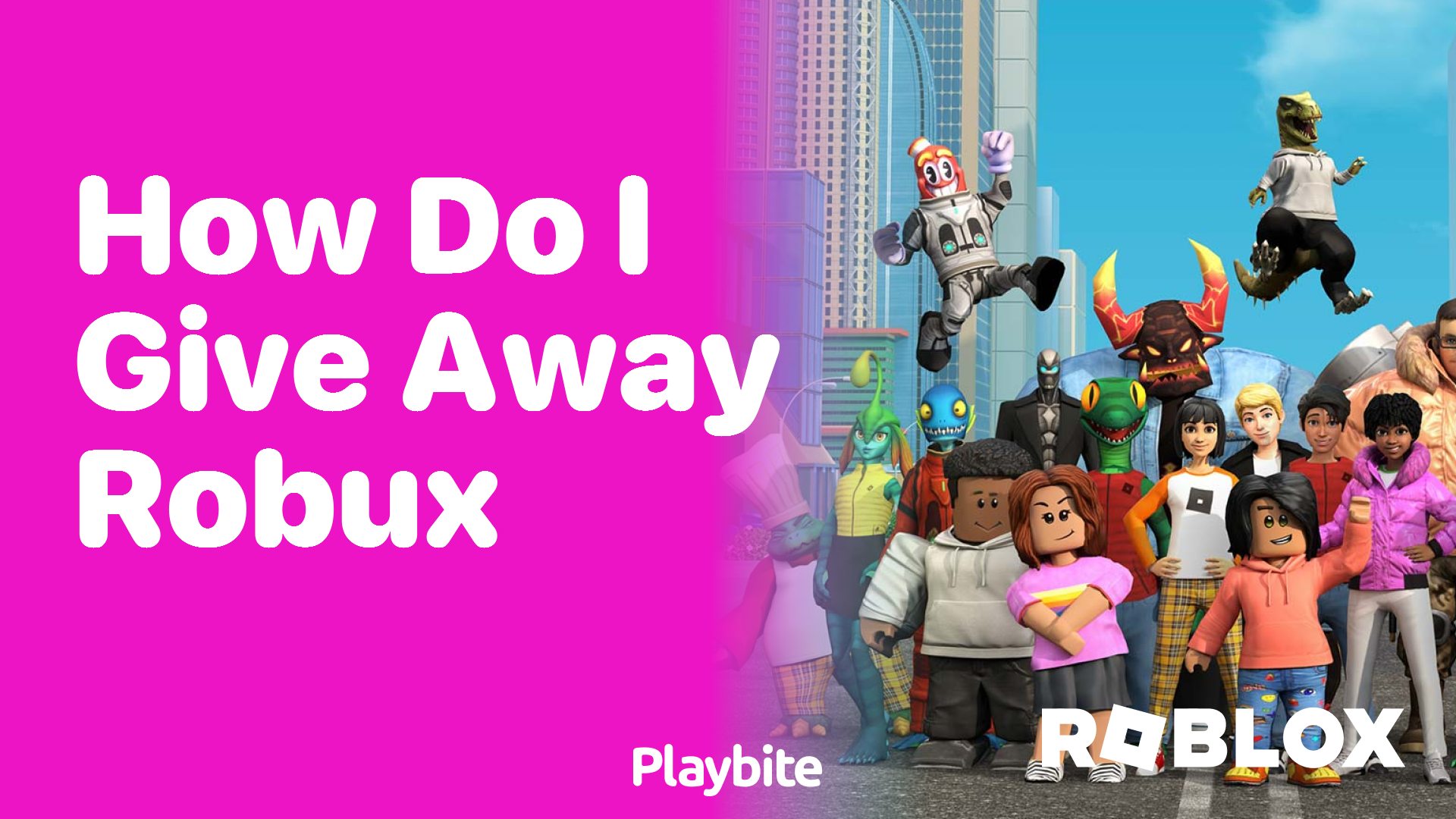 How Do I Give Away Robux?