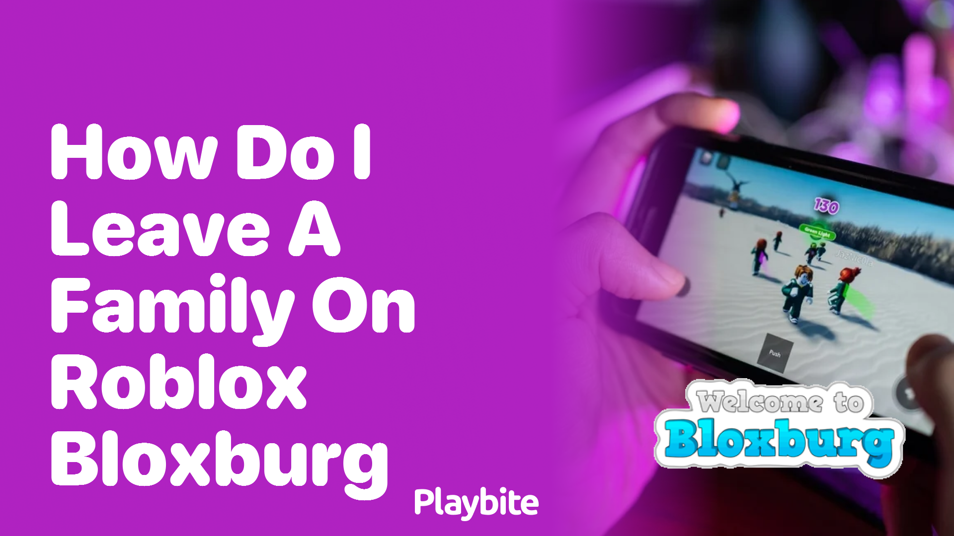 How Do I Leave a Family on Roblox Bloxburg?