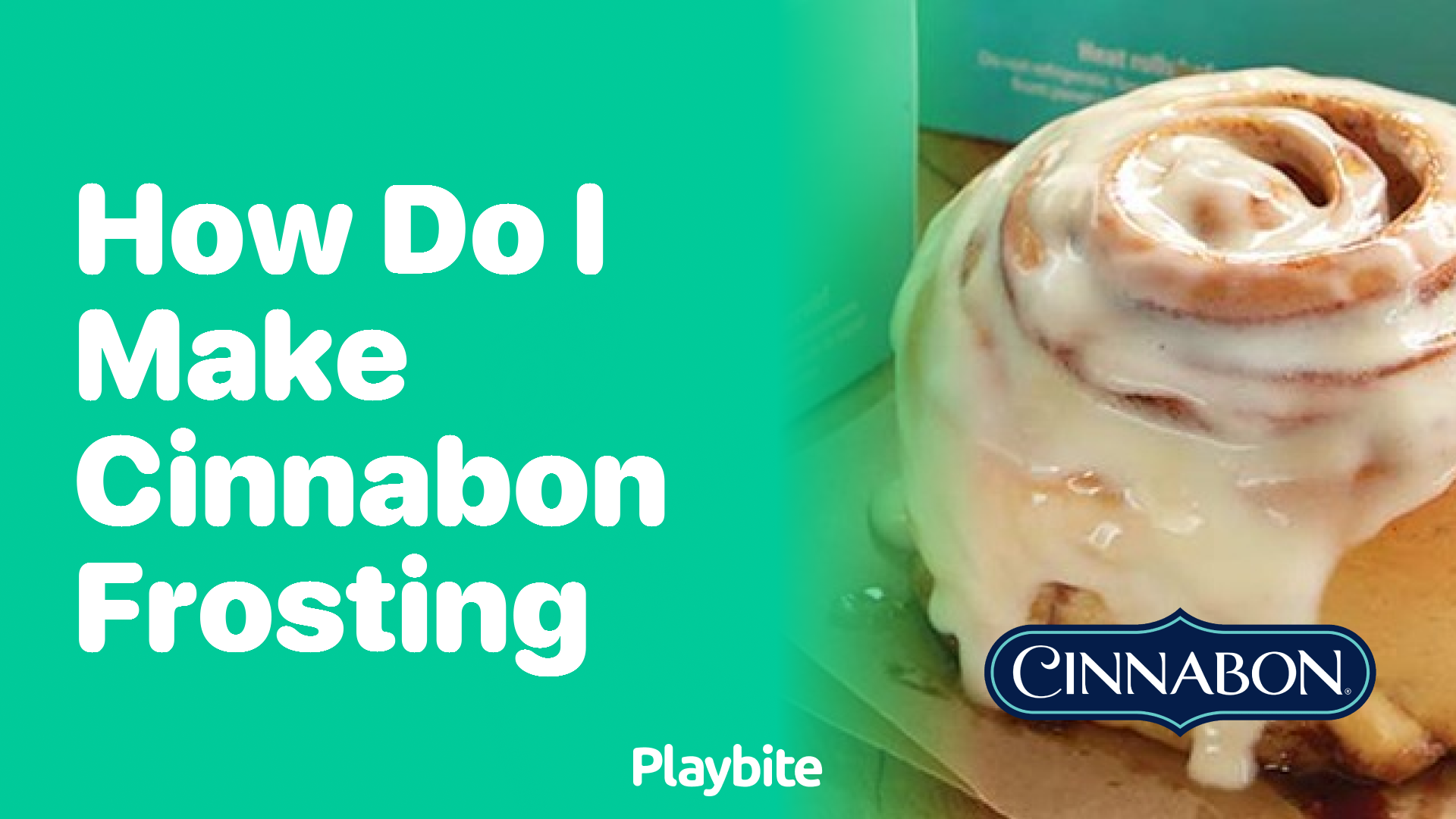 How Do I Make Cinnabon Frosting? A Yummy Guide!