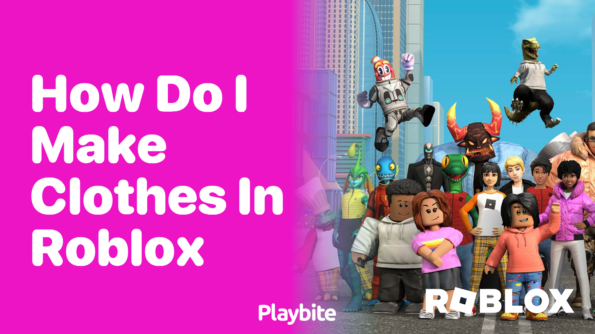 How Do I Make Clothes in Roblox?