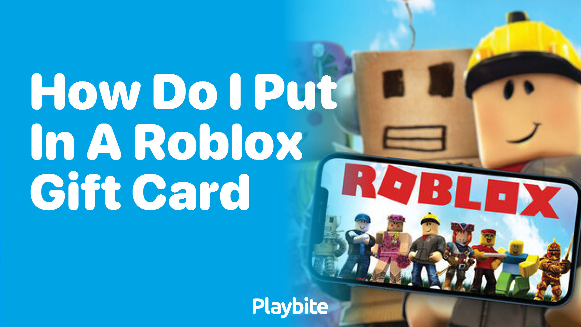How Do I Redeem a Roblox Gift Card?
