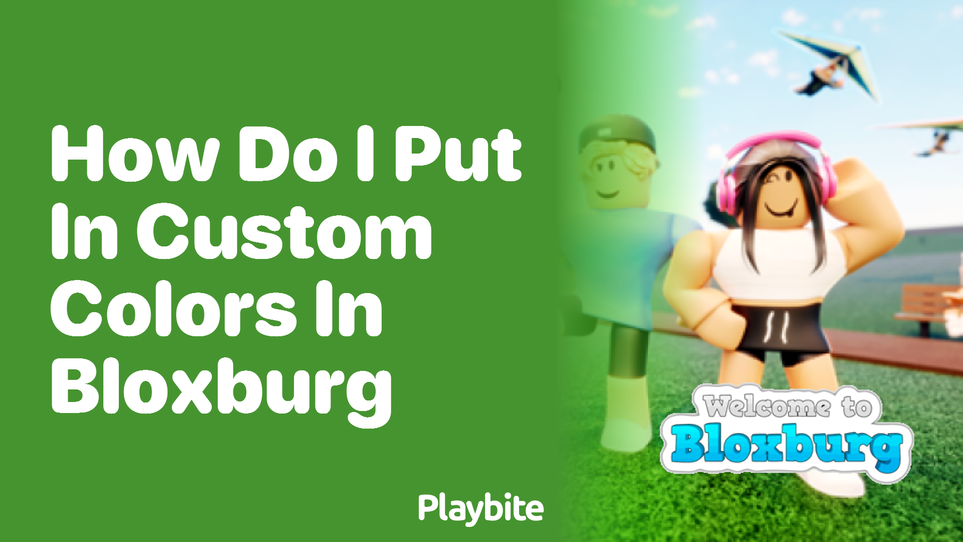 How Do I Put in Custom Colors in Bloxburg?