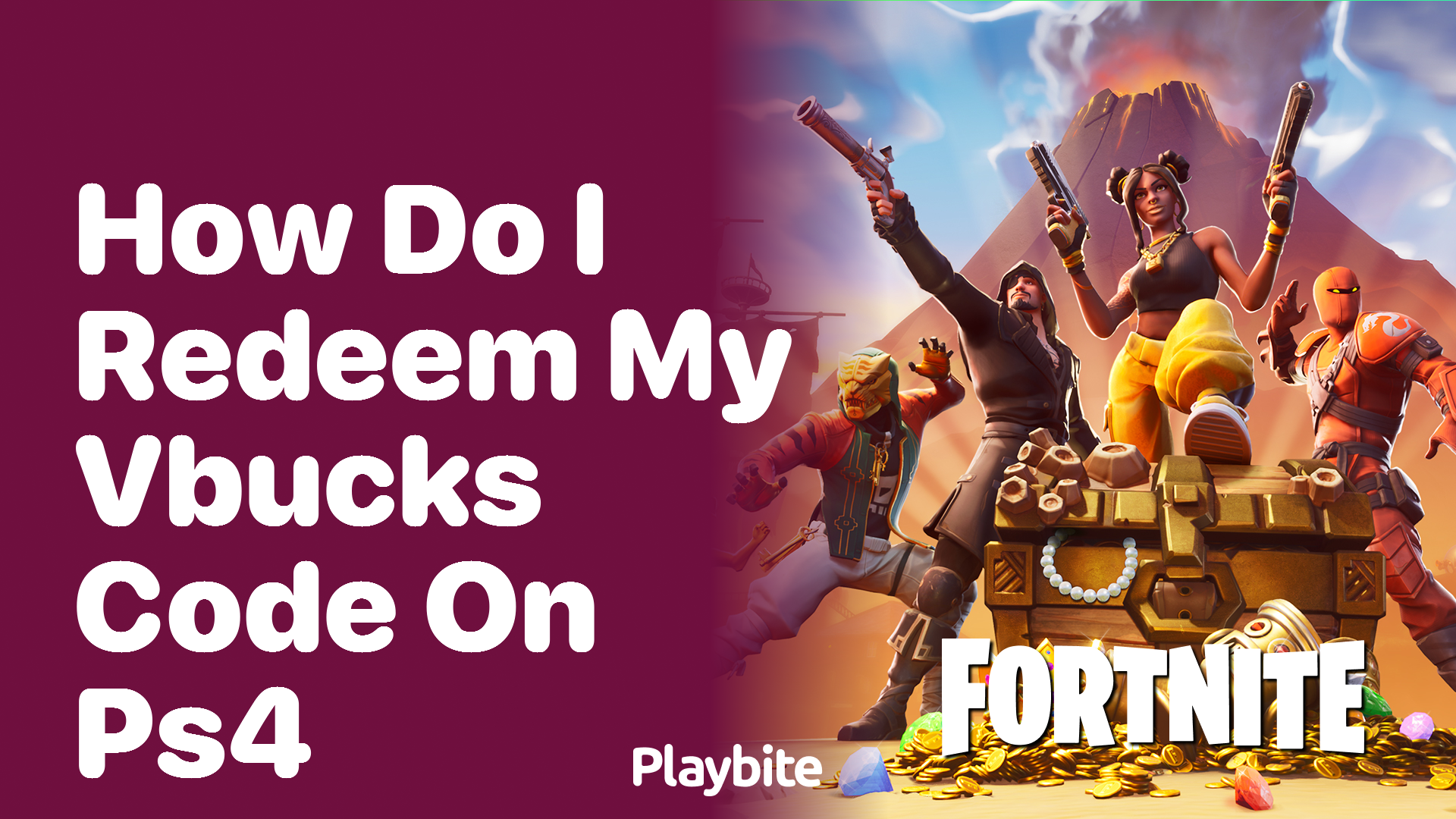 How to Redeem Your V-Bucks Code on PS4