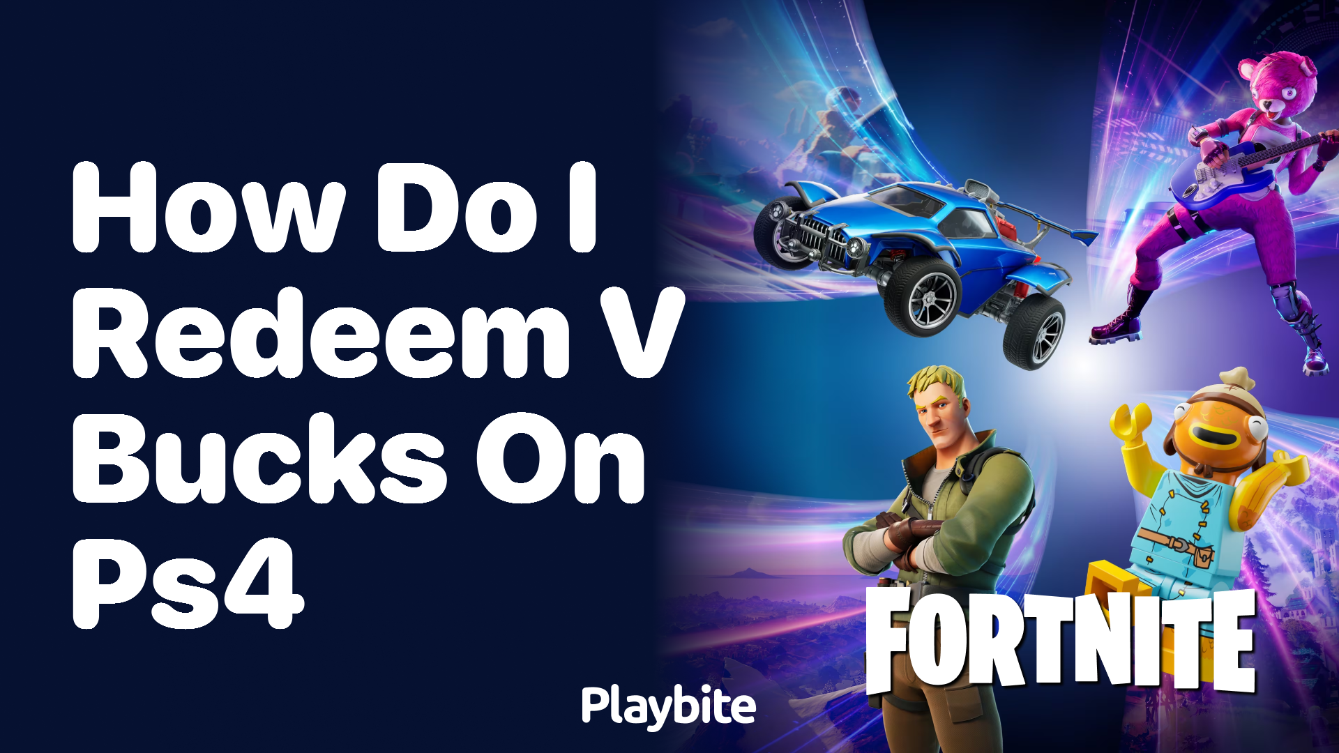 How Do I Redeem V-Bucks on PS4?