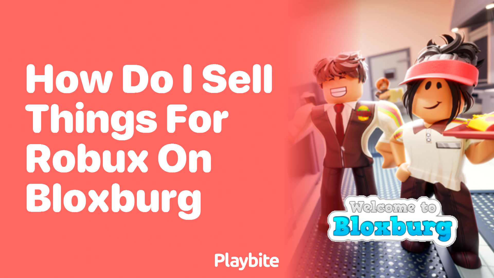 How Do I Sell Things for Robux on Bloxburg?