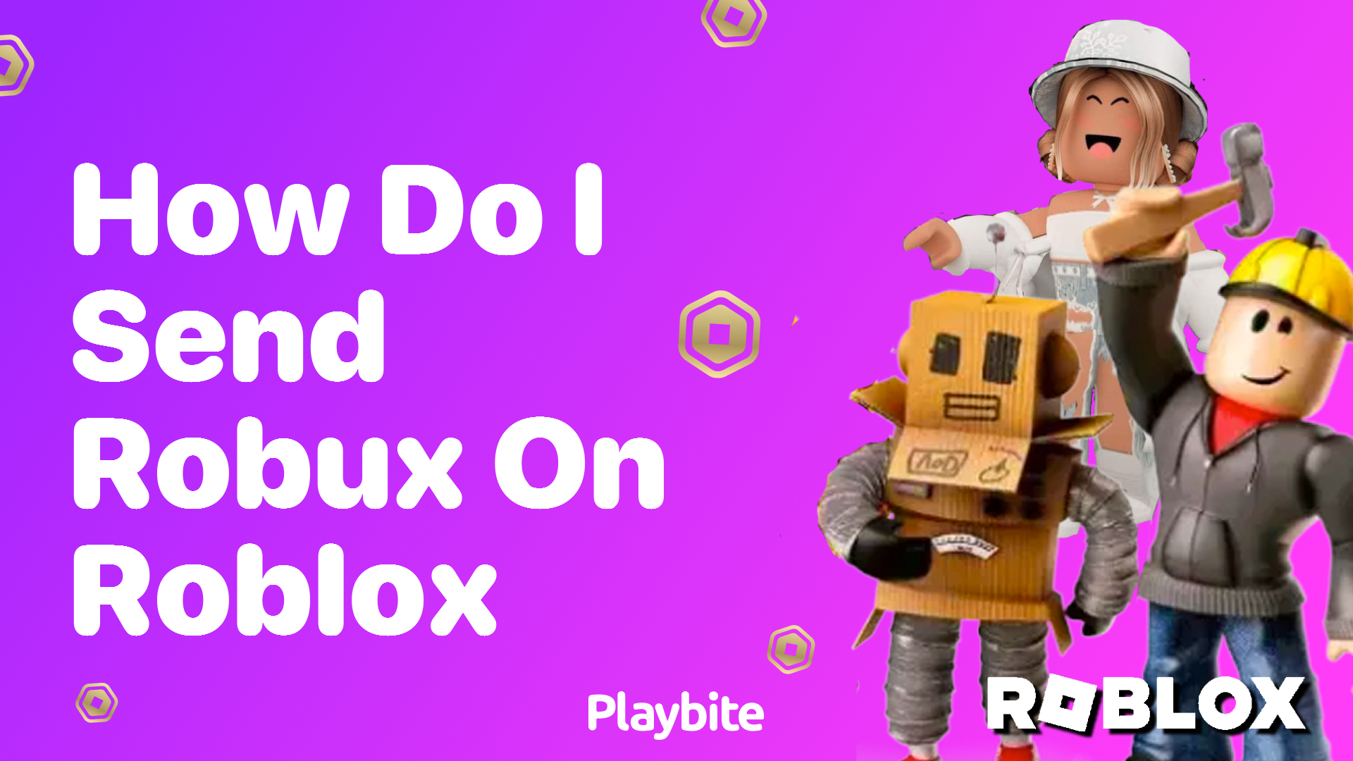 How do I Send Robux on Roblox?