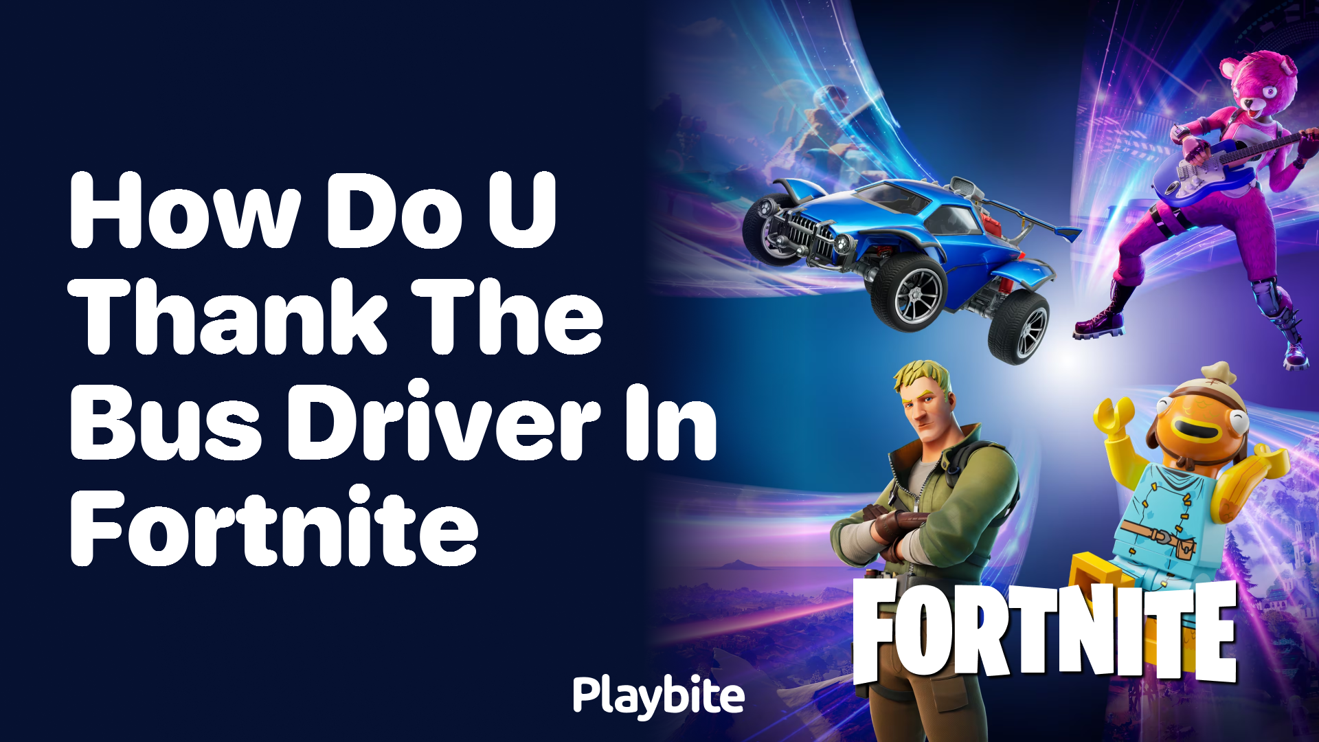 How Do You Thank the Bus Driver in Fortnite?