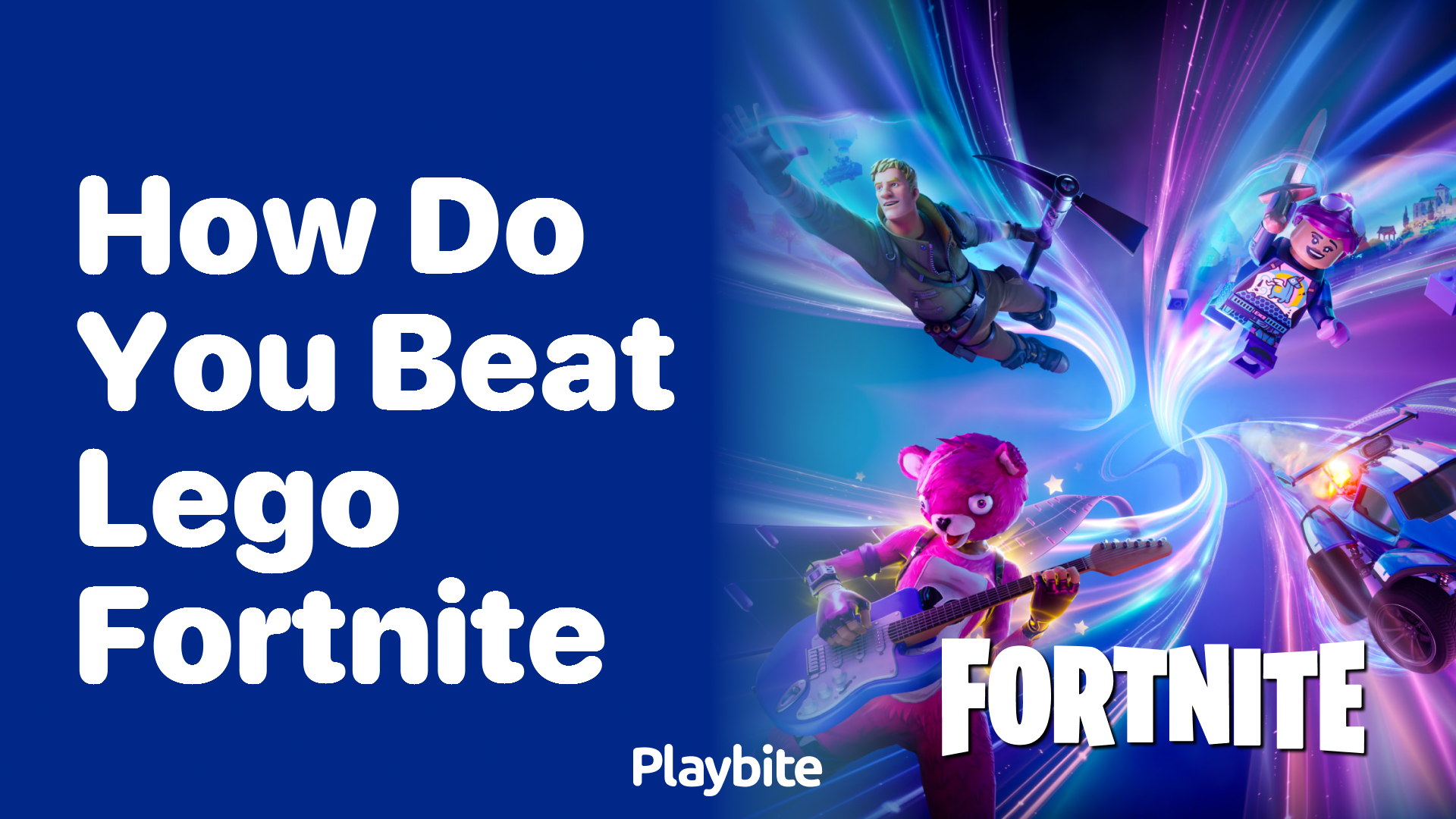 How Do You Beat Lego Fortnite?