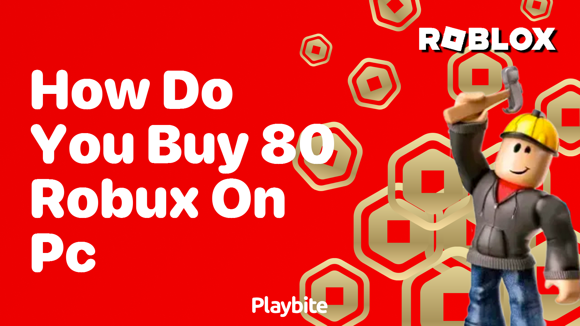 How to Buy 80 Robux on PC