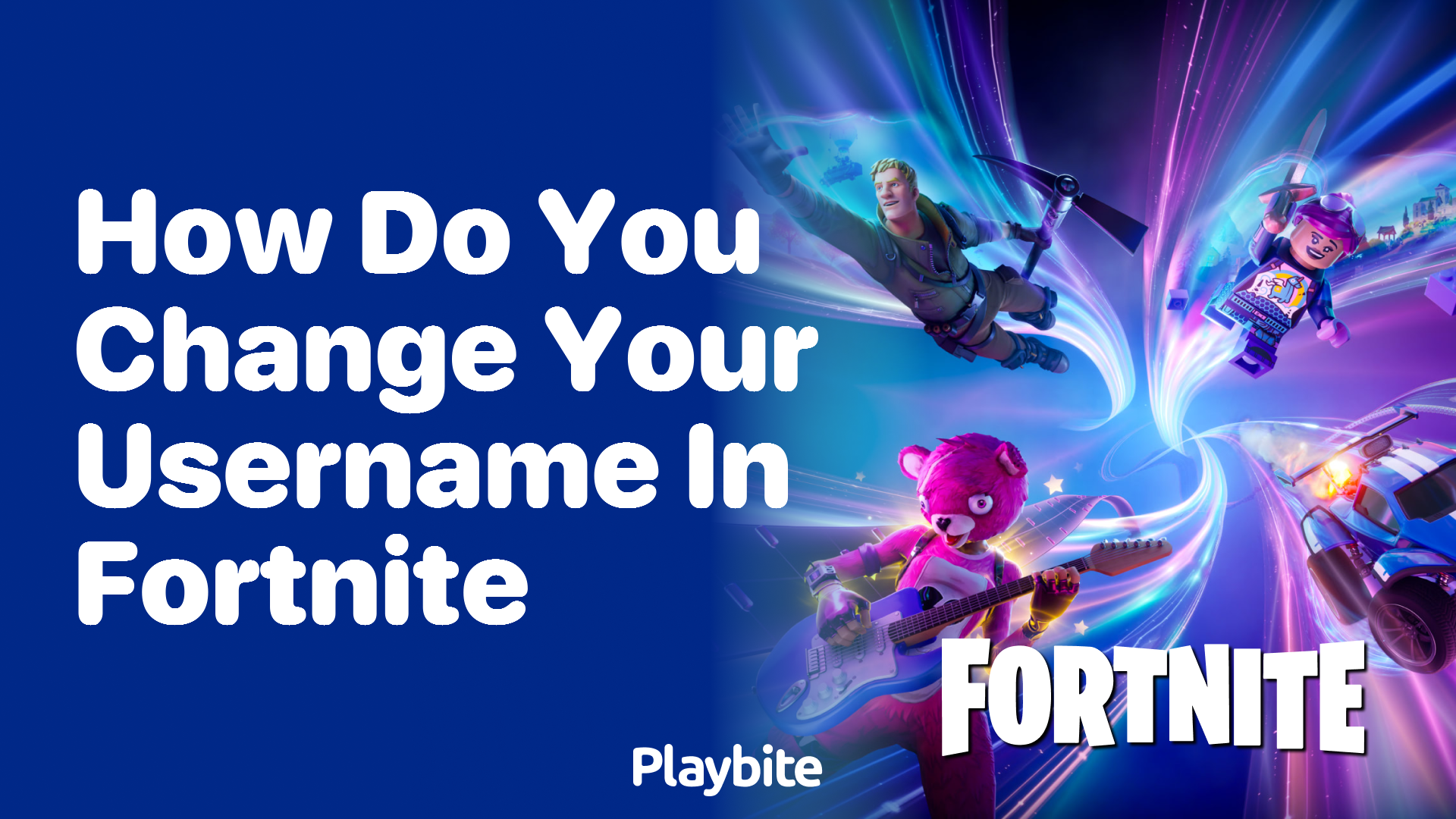 How Do You Change Your Username in Fortnite?