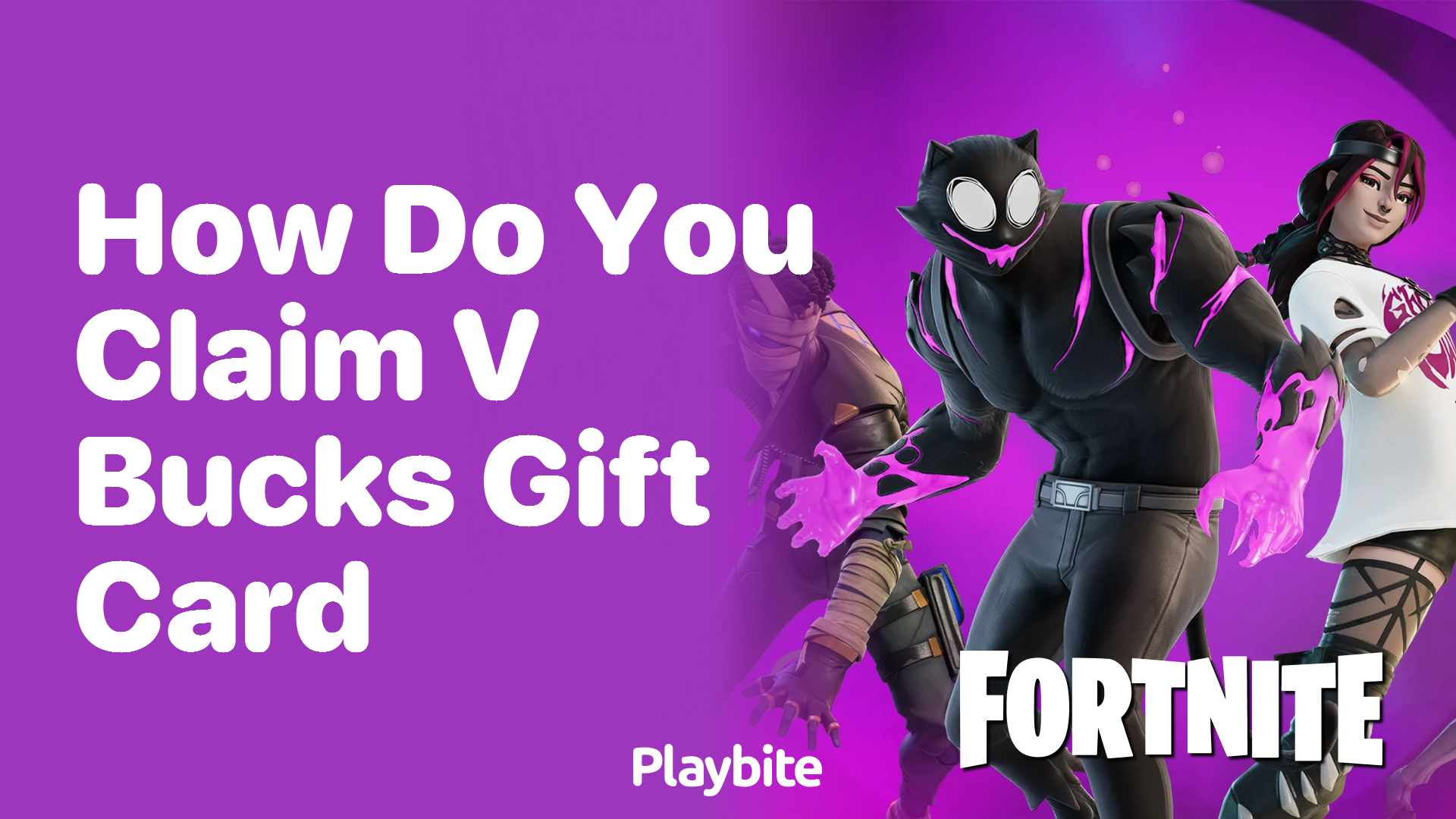 How do You Claim V Bucks Gift Card in Fortnite?