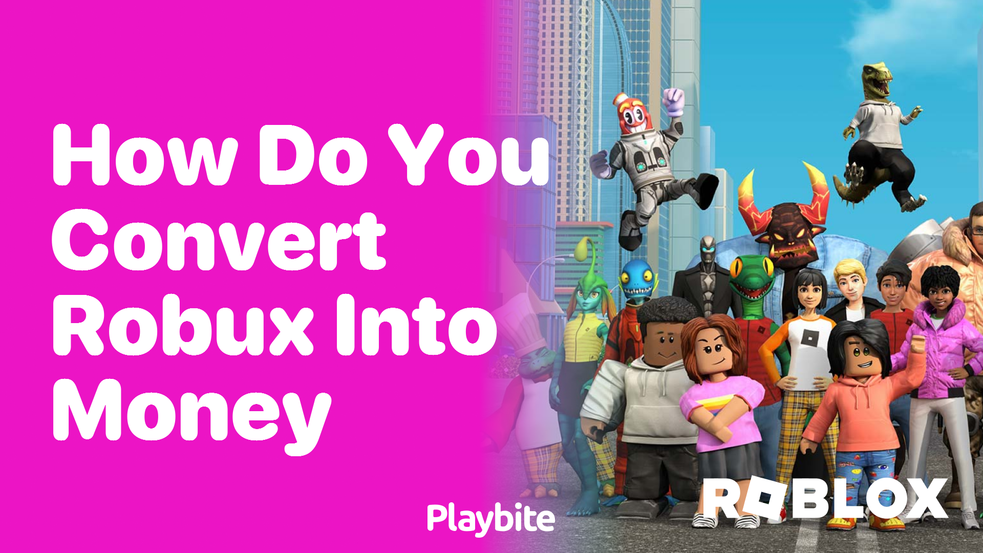 How do you convert Robux into money?