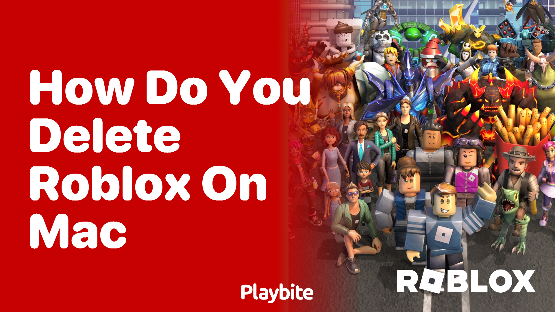 How Do You Delete Roblox on Mac?