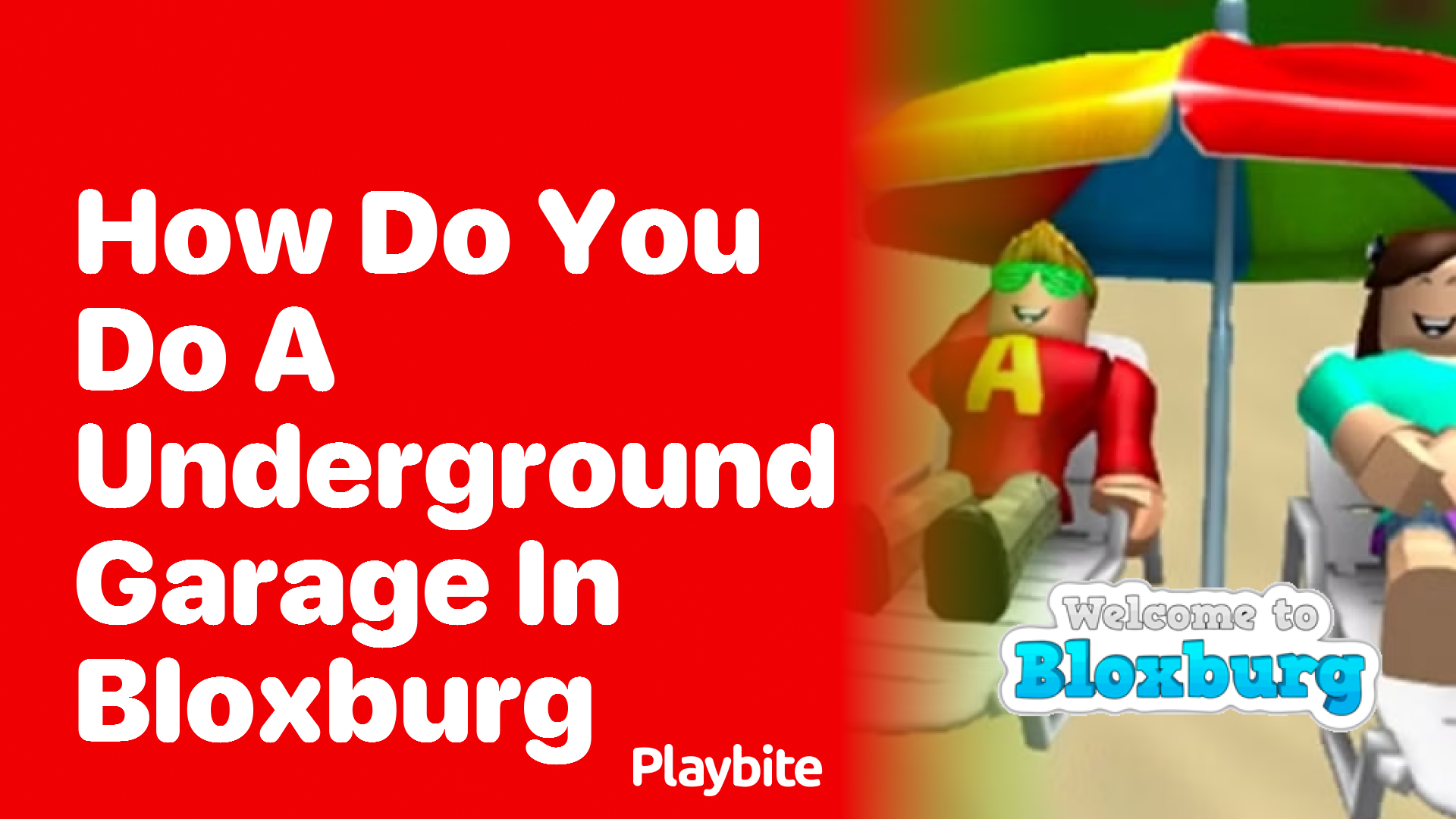 How Do You Build an Underground Garage in Bloxburg?