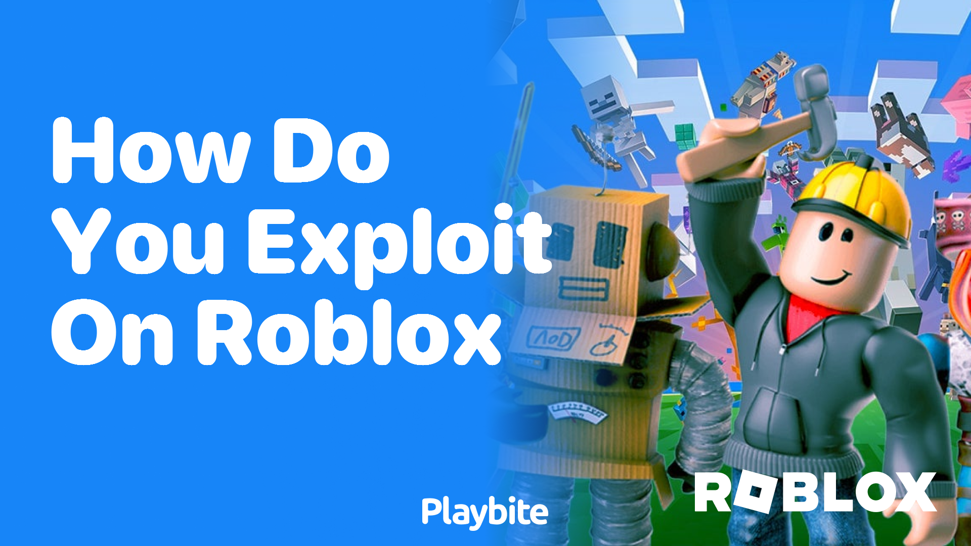 How do you exploit on Roblox?