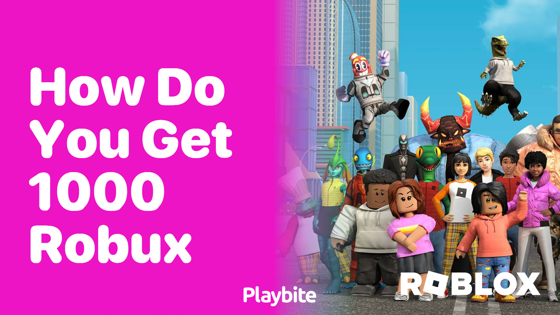 How Do You Get 1000 Robux?