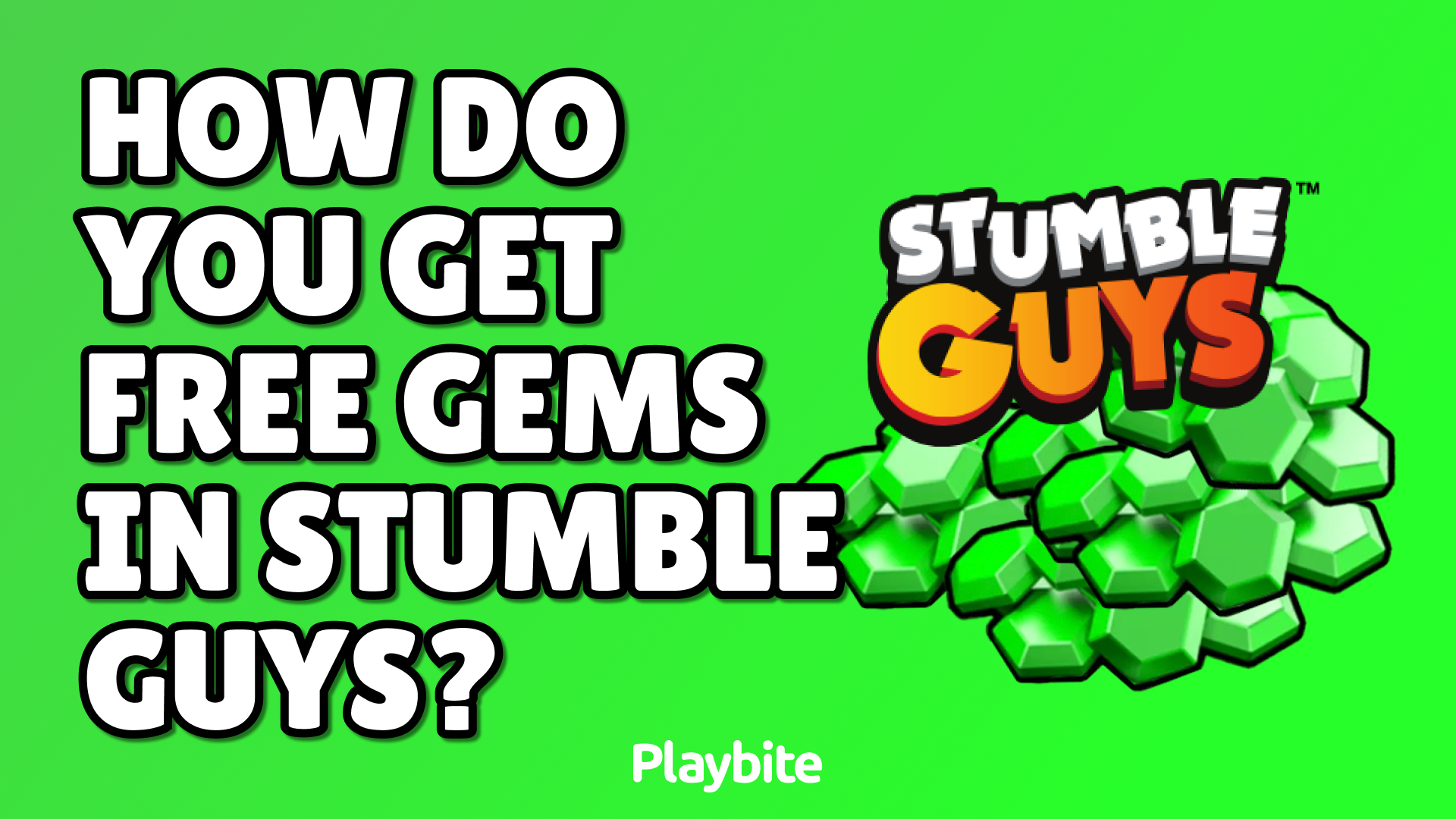 How to Get Free Gems in Stumble Guys